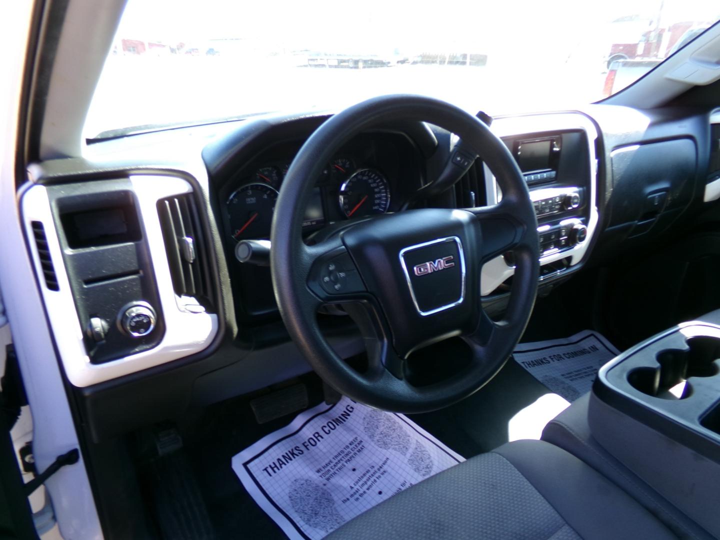 2014 White /Gray GMC Sierra 1500 Base 2WD (1GTN1TEH9EZ) with an 4.3L V6 OHV 12V engine, 6-Speed Automatic transmission, located at 401 First NE, Bearden, AR, 71720, (870) 687-3414, 33.726528, -92.611519 - Photo#14